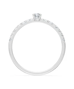 Alternative view of Solitaire Eternity Ring, 0.09 ct — 101-10126/1(2.8)