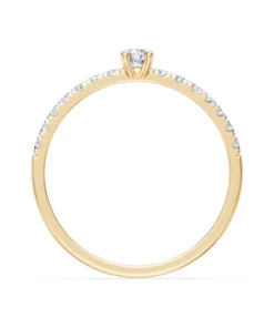 Solitaire Eternity Ring, 0.09 ct — 101-10126/1(2.8) - Image 5