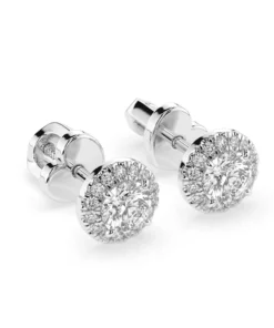 Alternative view of Solitaire Eternity Earring (Round), 0.4 ct — 102-10095(3.7)