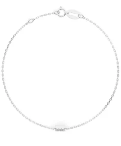 Alternative view of Minimalism Bracelet (Round), 0.06 ct — 105-10016