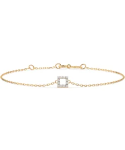 Minimalism Bracelet (Round), 0.06 ct — 105-10016 - Image 4