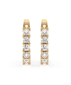 Eternity Earring (Round), 0.6 ct — 102-10098(2.5) - Image 4