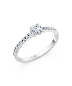 Solitaire Eternity Ring, 0.3 ct — 101-10191(0.30)RN