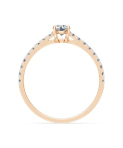 Solitaire Eternity Ring, 0.3 ct — 101-10191(0.30)RN - Image 8