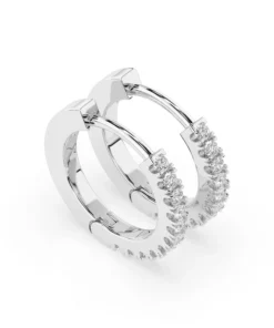 Alternative view of Eternity Earring (Round), 0.22 ct — 102-10109(1.3)
