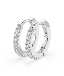 Eternity Earring (Round), 0.22 ct — 102-10109(1.3) - Image 3