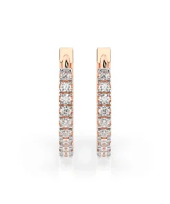 Eternity Earring (Round), 0.22 ct — 102-10109(1.3) - Image 7