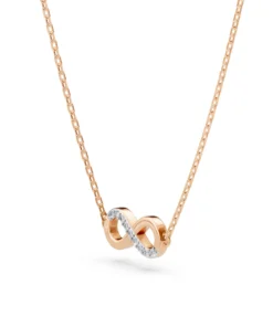 Minimalism Necklace (Round), 0.05 ct — 104-10072 - Image 8