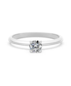 Solitaire Ring, 0.3 ct — 101-10104(4.2) - Image 3