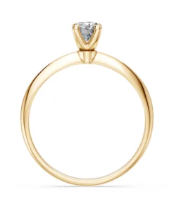 Solitaire Ring, 0.3 ct — 101-10104(4.2) - Image 5