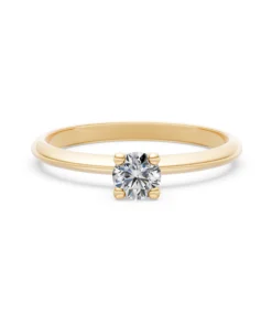 Solitaire Ring, 0.3 ct — 101-10104(4.2) - Image 6