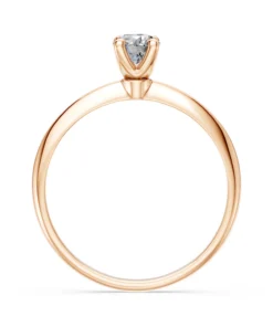 Solitaire Ring, 0.3 ct — 101-10104(4.2) - Image 8