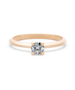 Solitaire Ring, 0.3 ct — 101-10104(4.2) - Image 9
