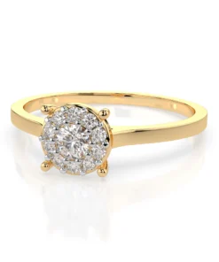 Solitaire Eternity Ring (Round), 0.06 ct — 101-10017/1(2.5) - Image 6
