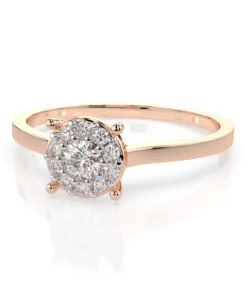 Solitaire Eternity Ring (Round), 0.06 ct — 101-10017/1(2.5) - Image 9