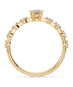 Solitaire Eternity Ring (Round), 0.2 ct — 101-10144(3.7) - Image 5