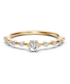 Solitaire Eternity Ring (Round), 0.2 ct — 101-10144(3.7) - Image 6