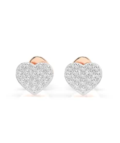 Illusion Earring (Round), 0.18 ct — 102-10097 - Image 7