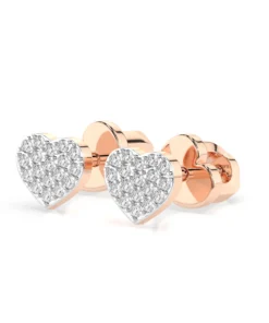 Illusion Earring (Round), 0.18 ct — 102-10097 - Image 9