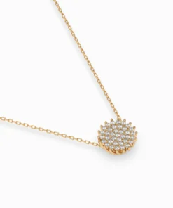 Illusion Necklace (Round), 0.15 ct — 104-10052 - Image 6