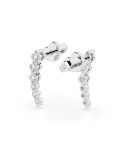 Eternity Earring (Round), 0.09 ct — 102-10030 - Image 3