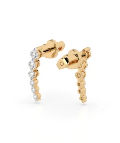 Eternity Earring (Round), 0.09 ct — 102-10030 - Image 6