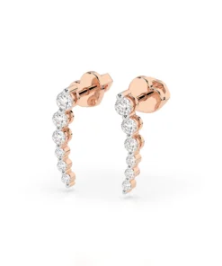 Eternity Earring (Round), 0.09 ct — 102-10030 - Image 8