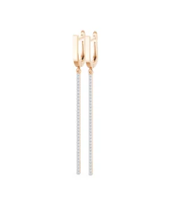 Minimalism Earring, 0.38 ct — 102-10129/2 - Image 8