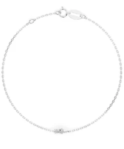 Alternative view of Minimalism Bracelet (Round), 0.03 ct — 105-10013
