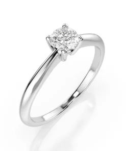 Solitaire Ring (Round), 0.3 ct — 101-10021(4.2)