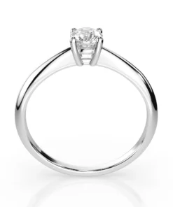 Alternative view of Solitaire Ring (Round), 0.3 ct — 101-10021(4.2)