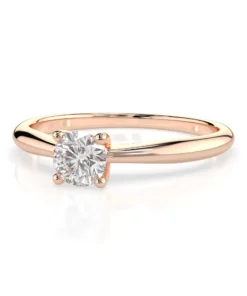 Solitaire Ring (Round), 0.3 ct — 101-10021(4.2) - Image 9