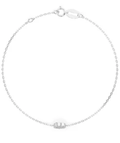 Alternative view of Minimalism Bracelet (Round), 0.07 ct — 105-10015