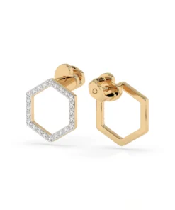 Minimalism Earring (Round), 0.29 ct — 102-10167 - Image 6