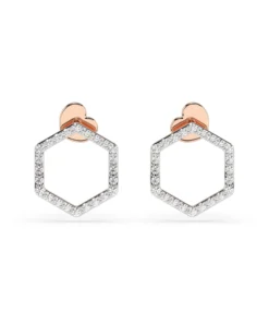 Minimalism Earring (Round), 0.29 ct — 102-10167 - Image 7
