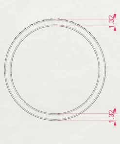 Eternity Ring (Round), 0.04 ct — 101-10065 - Image 11