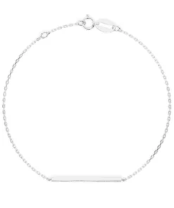 Alternative view of Minimalism Bracelet (Round), 0.1 ct — 105-10017