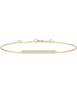 Minimalism Bracelet (Round), 0.1 ct — 105-10017 - Image 4