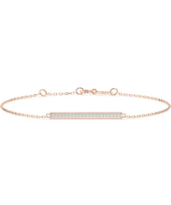 Minimalism Bracelet (Round), 0.1 ct — 105-10017 - Image 7