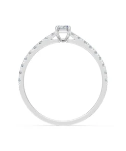 Alternative view of Solitaire Eternity Ring, 0.3 ct — 101-10191(0.30)BAQ