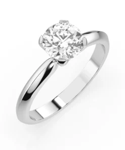 Solitaire Ring (Round), 0.5 ct — 101-10089(5.1)