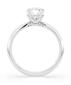 Solitaire Ring (Round), 0.5 ct — 101-10089(5.1) - Image 2