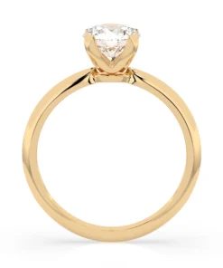 Solitaire Ring (Round), 0.5 ct — 101-10089(5.1) - Image 5