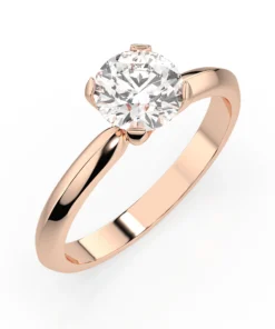Solitaire Ring (Round), 0.5 ct — 101-10089(5.1) - Image 7
