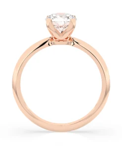 Solitaire Ring (Round), 0.5 ct — 101-10089(5.1) - Image 8