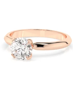 Solitaire Ring (Round), 0.5 ct — 101-10089(5.1) - Image 9