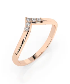 Minimalism Ring (Round), 0.05 ct — 101-10161/2 - Image 6