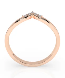 Minimalism Ring (Round), 0.05 ct — 101-10161/2 - Image 7