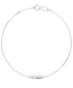 Alternative view of Minimalism Bracelet (Round), 0.08 ct — 105-10010