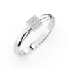 Illusion Ring (Round), 0.05 ct — 101-10063